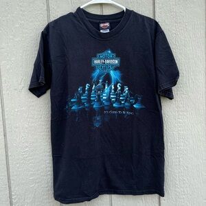 Harley Davidson Penn State “It’s good to be king” Tee Medium